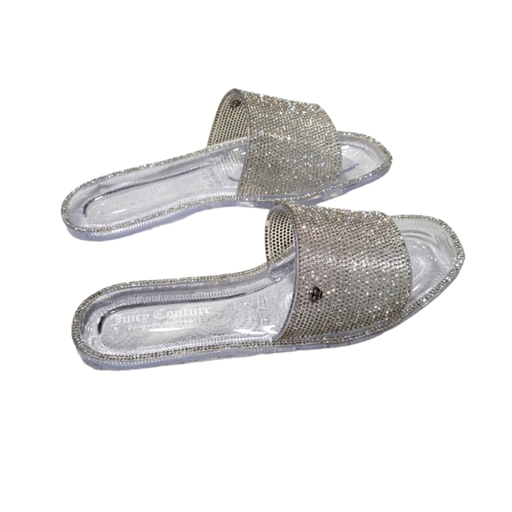 Juicy Couture Jelly Rhinestone Sandal